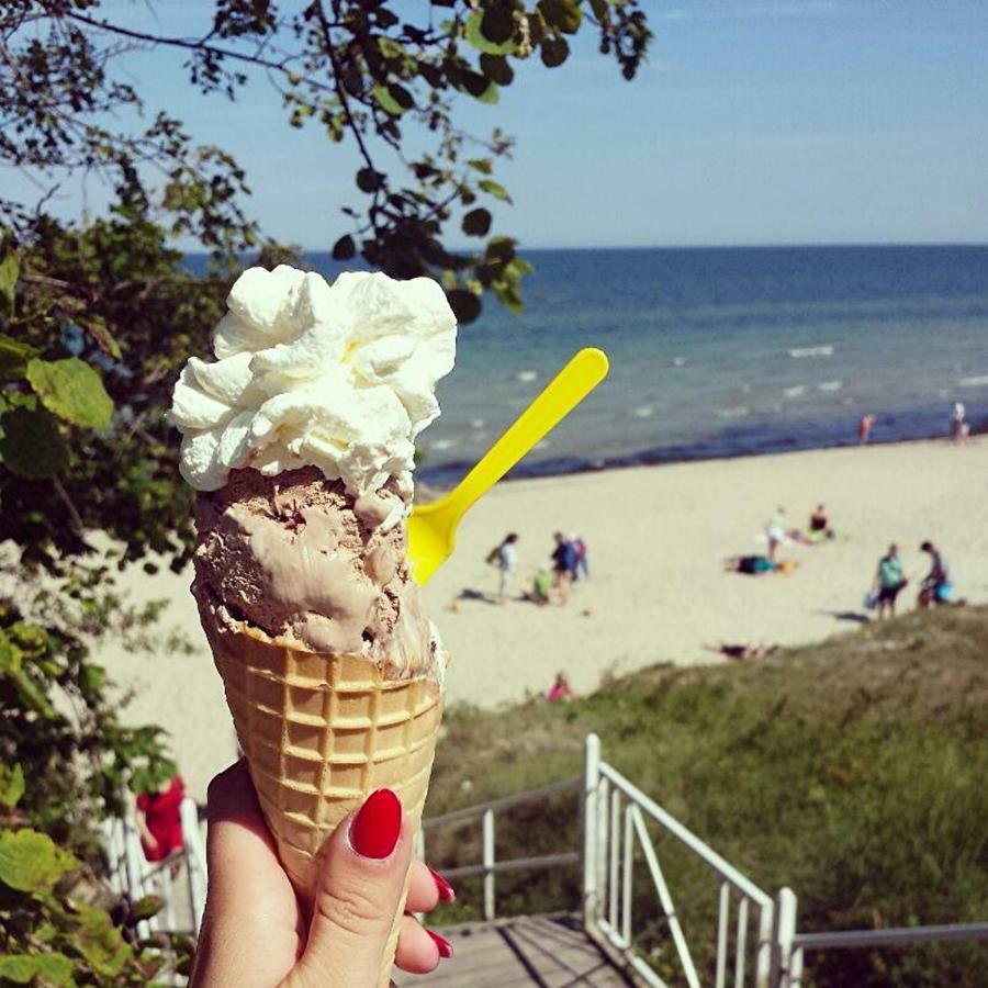 Strandwohnungen Sellin Buitenkant foto